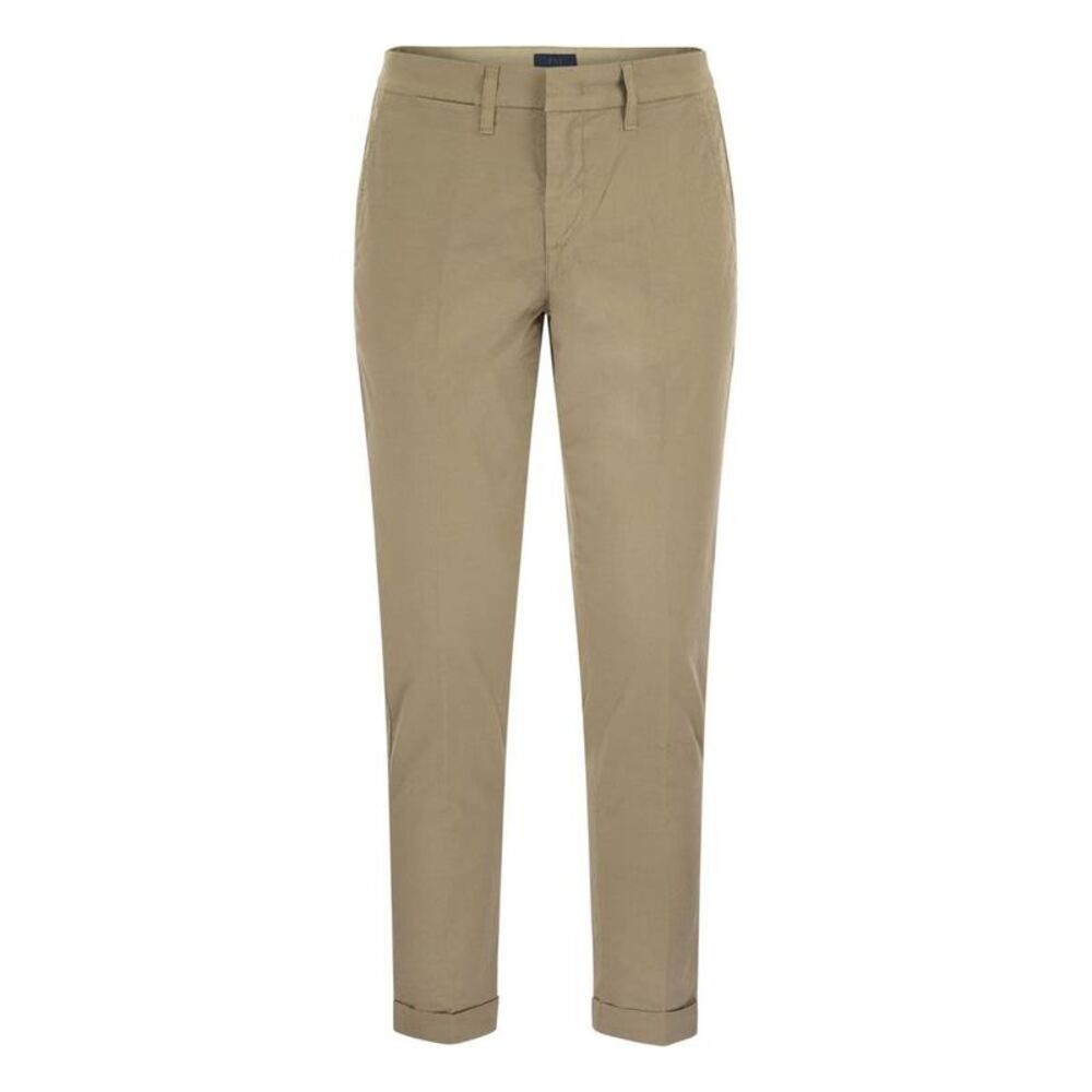 FAY Men's Cotton Chinos Men Beige Pants